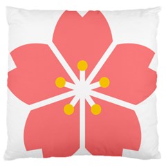 Sakura Heart Guild Flower Floral Standard Flano Cushion Case (one Side) by Alisyart