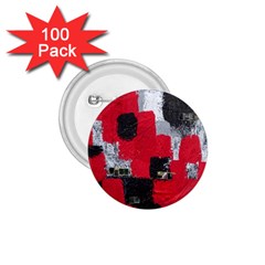 Red Black Gray Background 1 75  Buttons (100 Pack)  by Simbadda