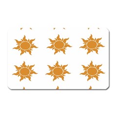 Sun Cupcake Toppers Sunlight Magnet (rectangular) by Alisyart