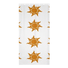 Sun Cupcake Toppers Sunlight Shower Curtain 36  X 72  (stall) 