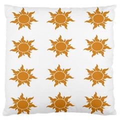 Sun Cupcake Toppers Sunlight Standard Flano Cushion Case (two Sides) by Alisyart