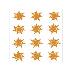 Sun Cupcake Toppers Sunlight Small Satin Scarf (square) by Alisyart