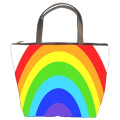 Rainbow Bucket Bags