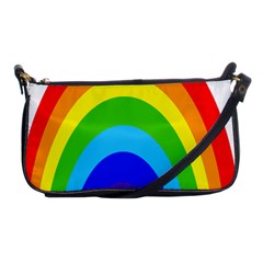 Rainbow Shoulder Clutch Bags