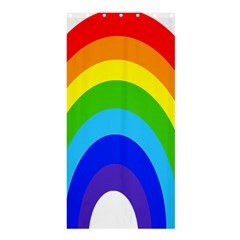 Rainbow Shower Curtain 36  X 72  (stall) 