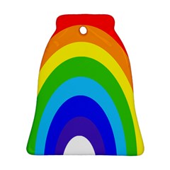 Rainbow Bell Ornament (two Sides)