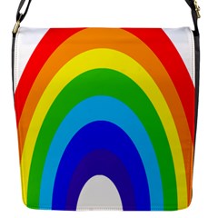 Rainbow Flap Messenger Bag (s)