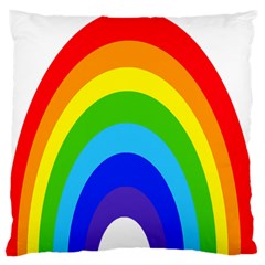 Rainbow Standard Flano Cushion Case (one Side)