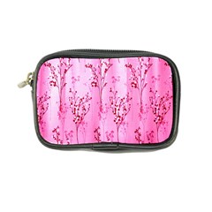 Pink Curtains Background Coin Purse by Simbadda