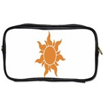 Sunlight Sun Orange Toiletries Bags 2-Side Front