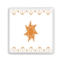 Sunlight Sun Orange Memory Card Reader (square) 