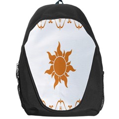 Sunlight Sun Orange Backpack Bag