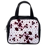 Floral Pattern Classic Handbags (2 Sides) Back