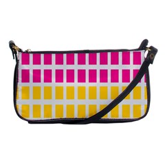 Squares Pattern Background Colorful Squares Wallpaper Shoulder Clutch Bags