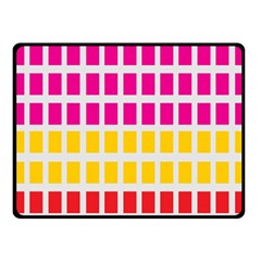 Squares Pattern Background Colorful Squares Wallpaper Double Sided Fleece Blanket (small)  by Simbadda