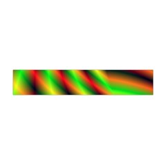 Neon Color Fractal Lines Flano Scarf (mini) by Simbadda