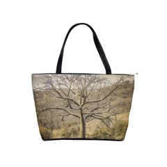 Ceiba Tree At Dry Forest Guayas District   Ecuador Shoulder Handbags by dflcprints