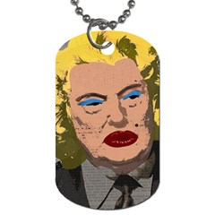 Happy Birthday Mr  President  Dog Tag (one Side) by Valentinaart