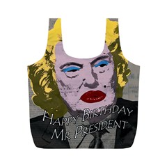 Happy Birthday Mr  President  Full Print Recycle Bags (m) 