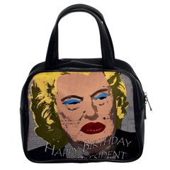 Happy Birthday Mr  President  Classic Handbags (2 Sides) by Valentinaart