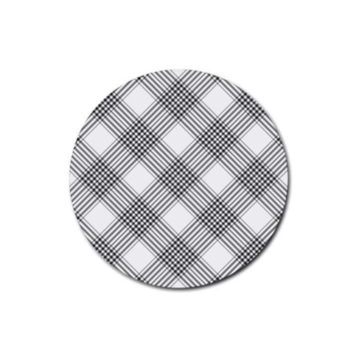 Pattern Rubber Coaster (Round) 