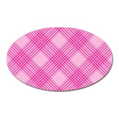 Pattern Oval Magnet