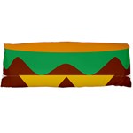 Hamburger Bread Food Cheese Body Pillow Case (Dakimakura) Body Pillow Case