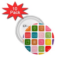 Icons Vector 1 75  Buttons (10 Pack) by Simbadda