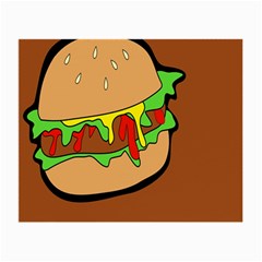 Burger Double Small Glasses Cloth by Simbadda