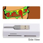 Burger Double Memory Card Reader (Stick)  Front