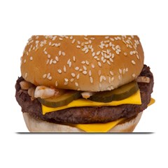 Cheeseburger On Sesame Seed Bun Plate Mats