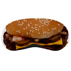 Cheeseburger On Sesame Seed Bun Sleeping Masks