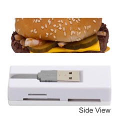 Cheeseburger On Sesame Seed Bun Memory Card Reader (Stick) 