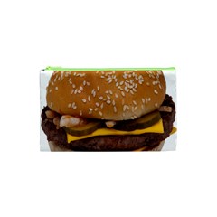 Cheeseburger On Sesame Seed Bun Cosmetic Bag (XS)