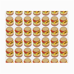 Hamburger Pattern Small Glasses Cloth (2-side) by Simbadda