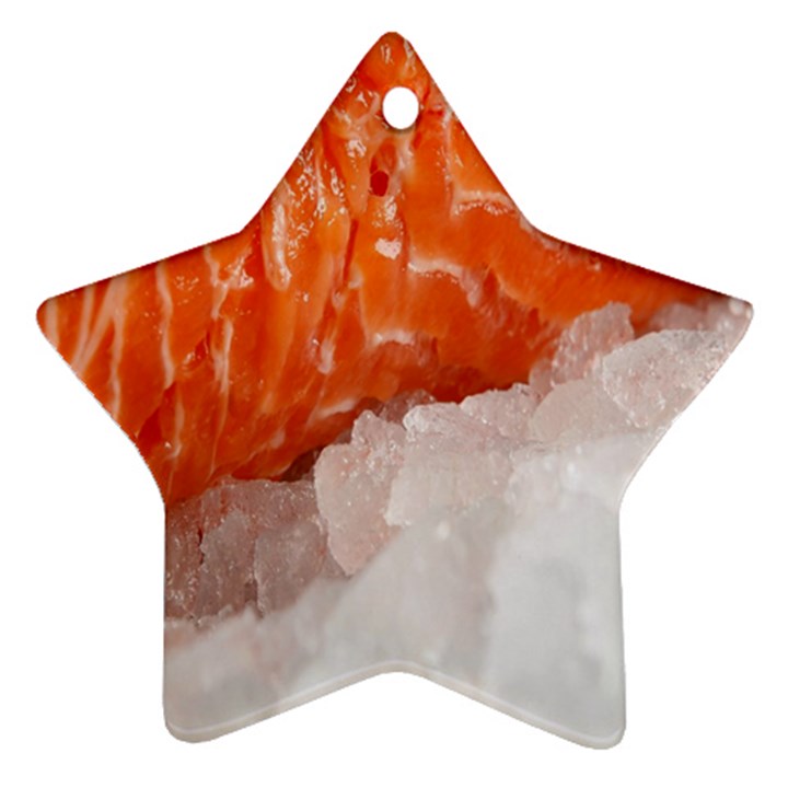 Abstract Angel Bass Beach Chef Ornament (Star)