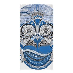 Pattern Monkey New Year S Eve Shower Curtain 36  X 72  (stall)  by Simbadda