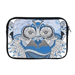 Pattern Monkey New Year S Eve Apple Macbook Pro 17  Zipper Case by Simbadda