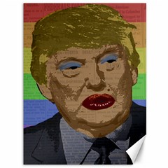 Donald Trump Canvas 36  X 48   by Valentinaart