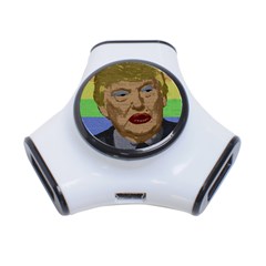 Donald Trump 3-port Usb Hub by Valentinaart