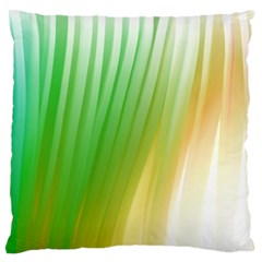 Folded Digitally Painted Abstract Paint Background Texture Large Flano Cushion Case (one Side) by Simbadda