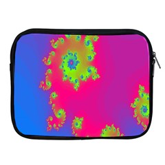 Digital Fractal Spiral Apple Ipad 2/3/4 Zipper Cases by Simbadda