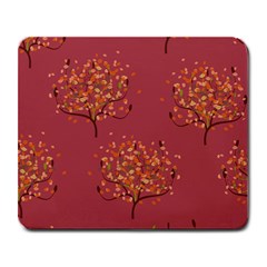 Beautiful Tree Background Pattern Large Mousepads by Simbadda