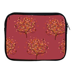 Beautiful Tree Background Pattern Apple Ipad 2/3/4 Zipper Cases by Simbadda