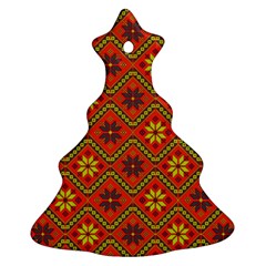 Folklore Ornament (christmas Tree)  by Valentinaart