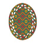 Folklore Ornament (Oval Filigree) Front