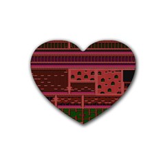 Blaster Master Rubber Coaster (heart) 