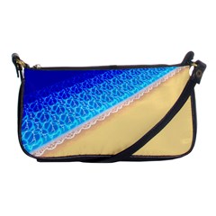 Beach Sea Water Waves Sand Shoulder Clutch Bags by Alisyart