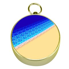 Beach Sea Water Waves Sand Gold Compasses