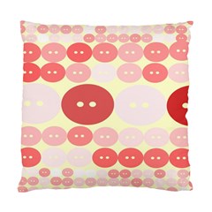 Buttons Pink Red Circle Scrapboo Standard Cushion Case (one Side) by Alisyart